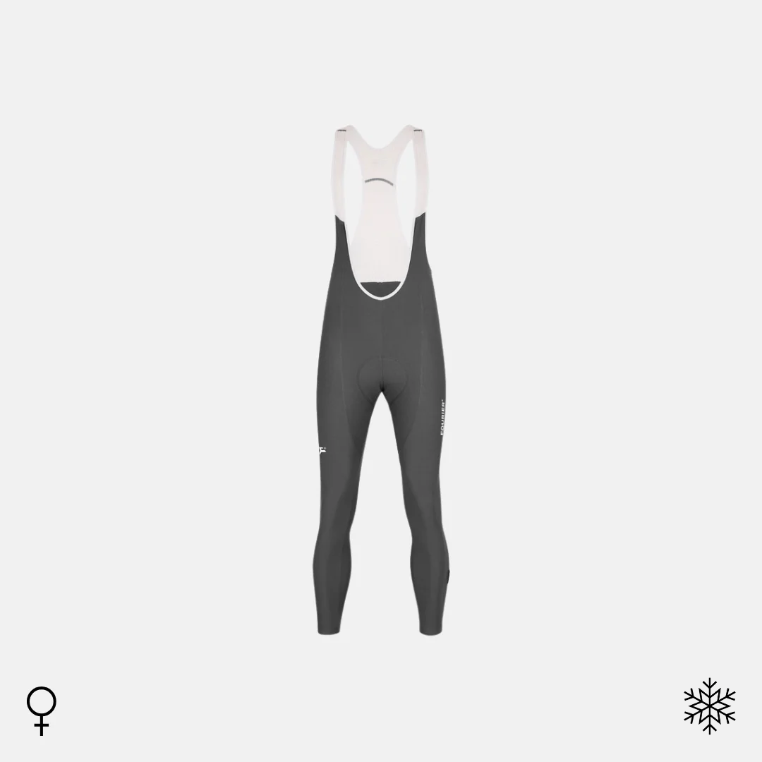 THERMAL WOMEN'S GREY BIBS